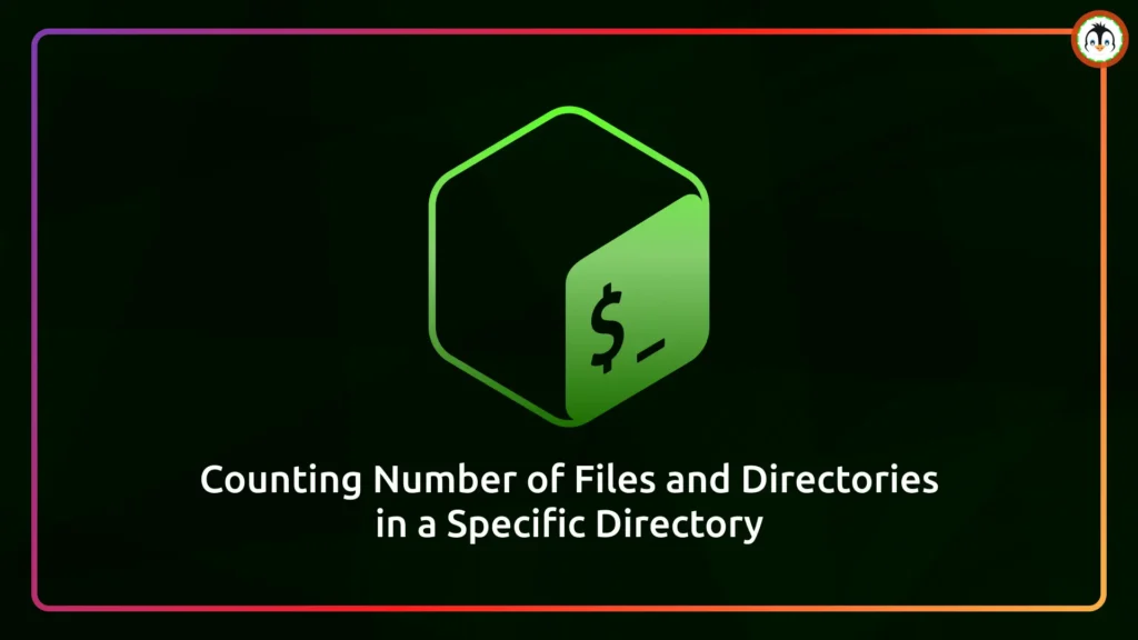 Counting Number of Files and Directories in a Specific Directory find files and directories occurrence in linux