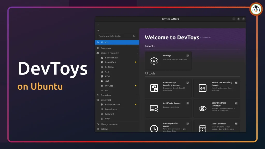 How to Install and Use DevToys on Ubuntu 25.04 & Ubuntu 24.04 install devtoys on ubuntu