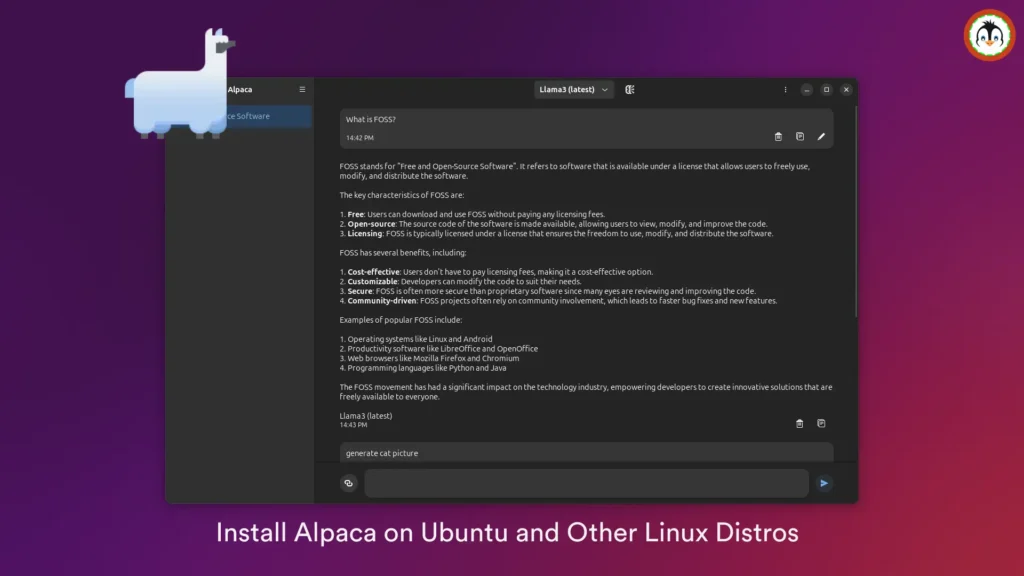 Alpaca: A Linux GUI App to Manage Multiple AI Models Offline install Alpaca on ubuntu